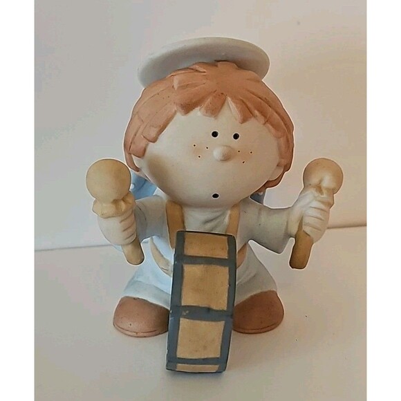 Bumpkins Band of Angels Drummer Figurine for George Good by Fabrizio - Picture 2 of 6